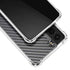 Black Carbon Fiber Specialty Texture Material Galaxy S21 FE Clear Case